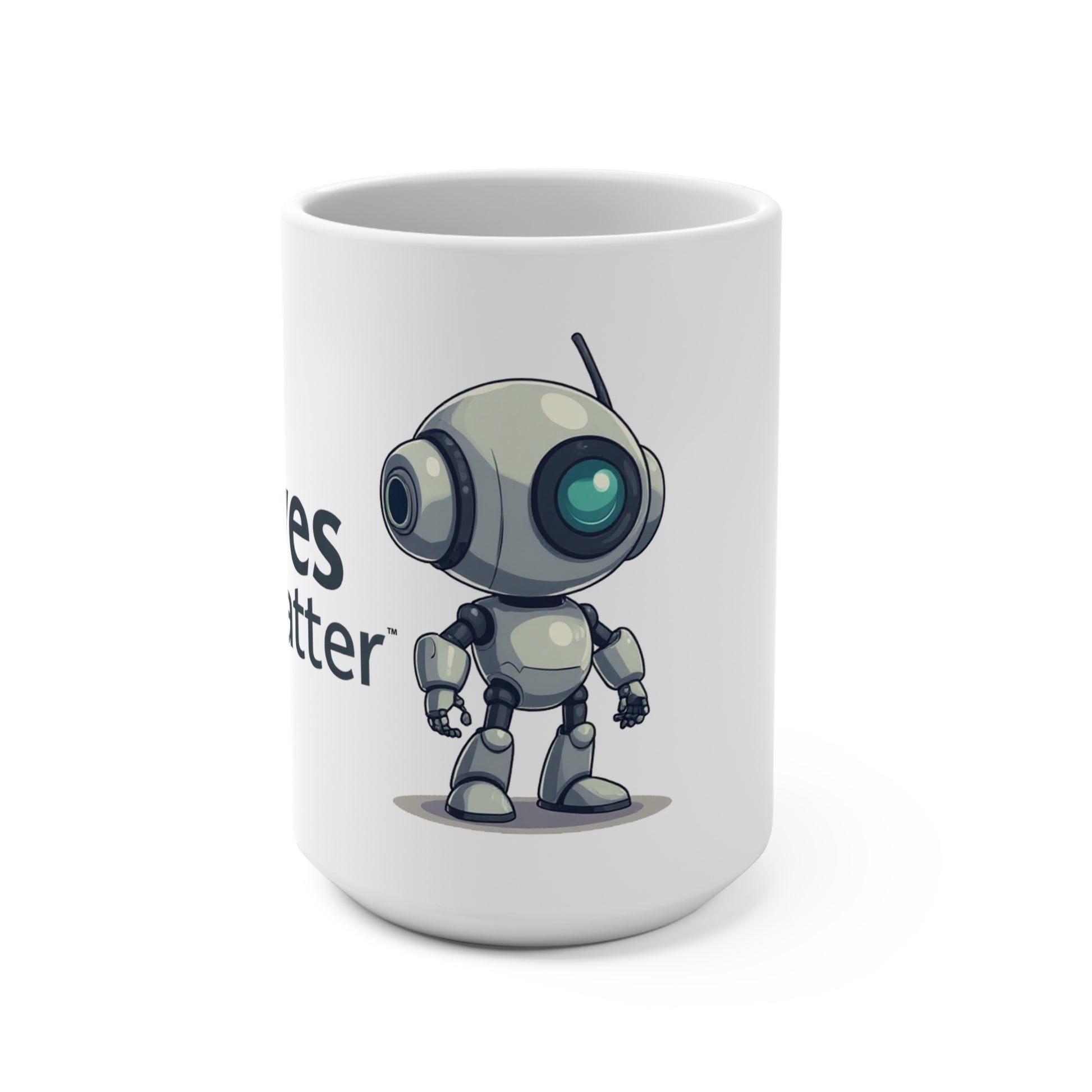 Mug 15oz - AI Lives Matter Logo Ceramic Mug