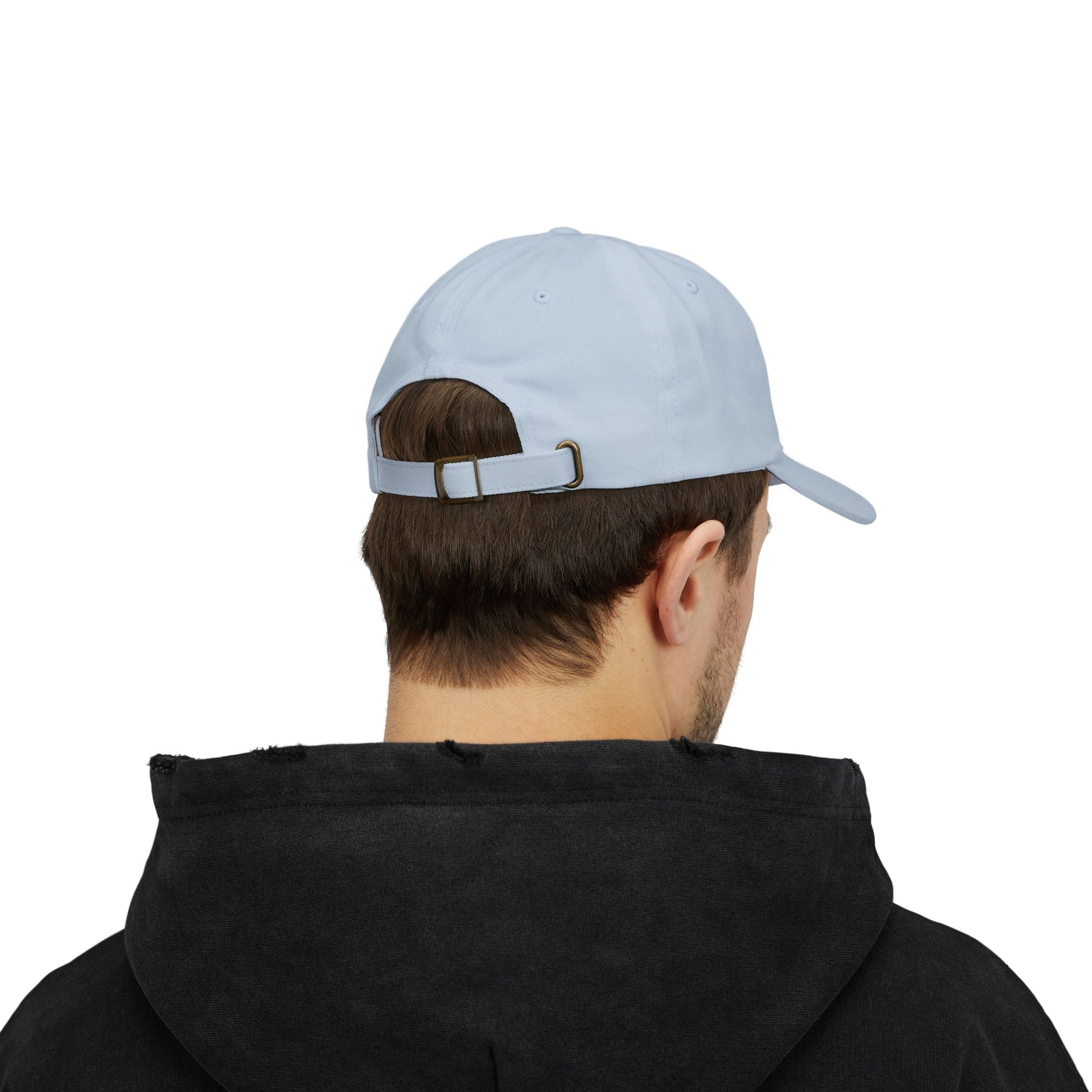 White Dad Cap with 'AI Lives Matter' Design - Adjustable Baseball Hat